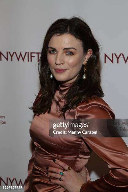 Aisling Bea attends the 2019 40th Annual NYWIFT Muse Awards at New York Hilton Midtown on December 10, 2019 in New York City.