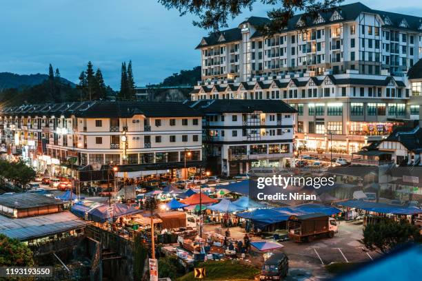 night market - cameron highlands stock pictures, royalty-free photos & images