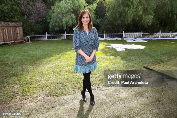 Actress Kellie Martin visits Hallmark Channel's "Home & Family" at Universal Studios Hollywood on December 10, 2019 in Universal City, California.