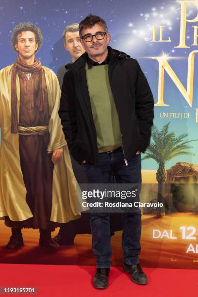 Italian Director Paolo Genovese attends the "Il Primo Natale" Photocall on December 10, 2019 in Milan, Italy.