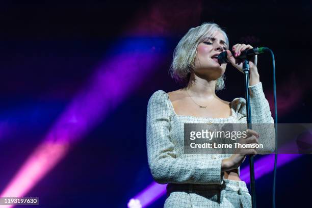 Nina Nesbitt performs at Electric Ballroom on December 10, 2019 in London, England.