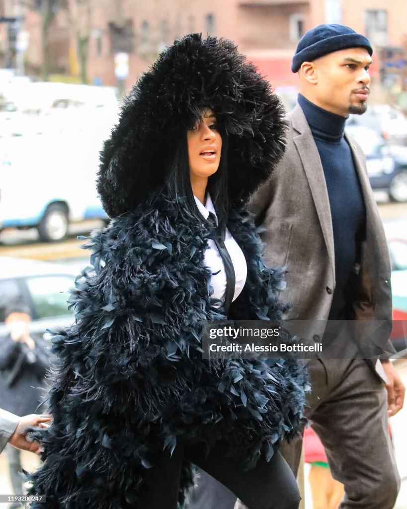 Celebrity Sightings In New York City - December 10, 2019
