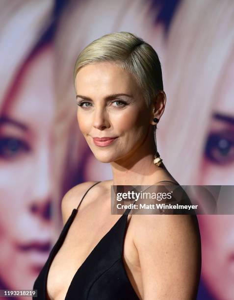 Charlize Theron attends a Special Screening of Liongate's "Bombshell" at Regency Village Theatre on December 10, 2019 in Westwood, California.