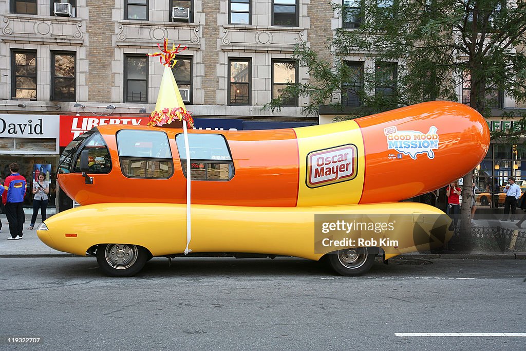 Oscar Mayer Wienermoblie 75th Birthday Celebration