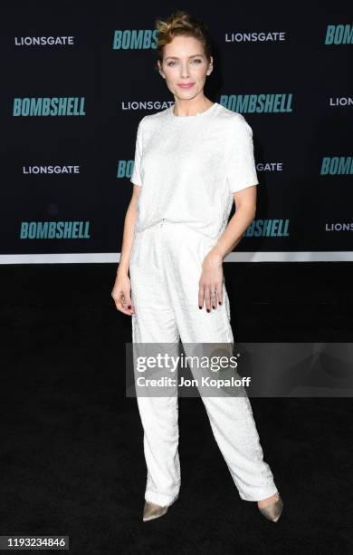Mili Avital attends Special Screening Of Liongate's "Bombshell" at Regency Village Theatre on December 10, 2019 in Westwood, California.