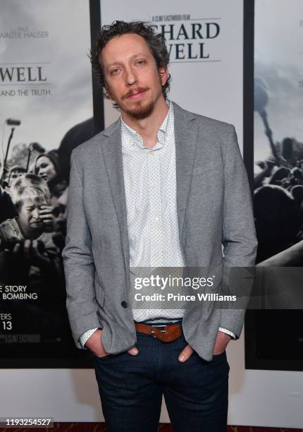 Eric Mendenhall attends the "Richard Jewell" Atlanta Screening at Rialto Center of the Arts on December 10, 2019 in Atlanta, Georgia.