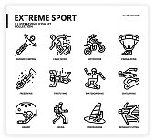 Extreme Sport icon set