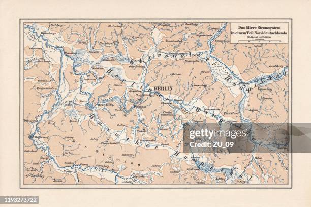 German Riversystem River System High Res Illustrations - Getty Images