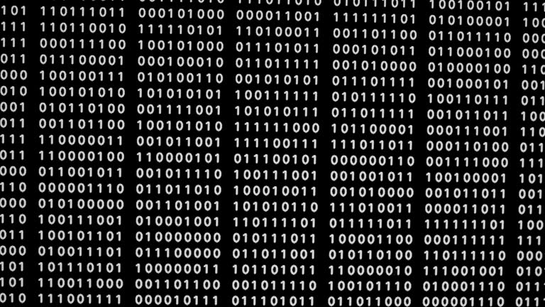 Binary Code Big Data Scroll up code 동영상 (1193306597) - 게티이미지뱅크