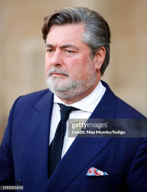 Michael Fawcett attends a Service of Thanksgiving for the life and work of Sir Donald Gosling at Westminster Abbey on December 11, 2019 in London,...