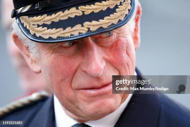 Prince Charles, Prince of Wales attends a Service of Thanksgiving for the life and work of Sir Donald Gosling at Westminster Abbey on December 11,...