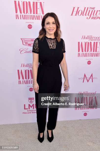 Actor-director Marla Sokoloff attends The Hollywood Reporter's Power 100 Women in Entertainment at Milk Studios on December 11, 2019 in Hollywood,...