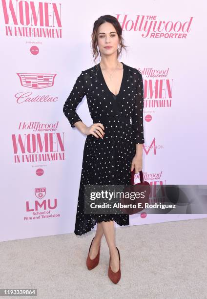 Lyndsy Fonseca attends The Hollywood Reporter's Power 100 Women in Entertainment at Milk Studios on December 11, 2019 in Hollywood, California.