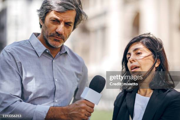 Serious Reporter Woman Serious Interview Photos and Premium High Res Pictures - Getty Images
