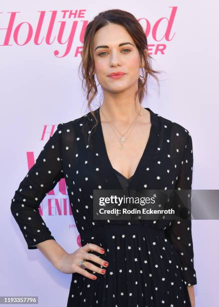 Lyndsy Fonseca attends The Hollywood Reporter's Annual Women in Entertainment Breakfast Gala at Milk Studios on December 11, 2019 in Hollywood,...