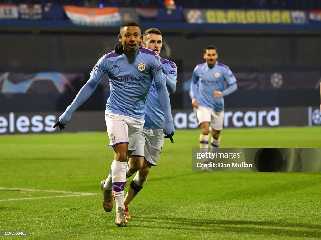 Dinamo Zagreb v Manchester City: Group C - UEFA Champions League