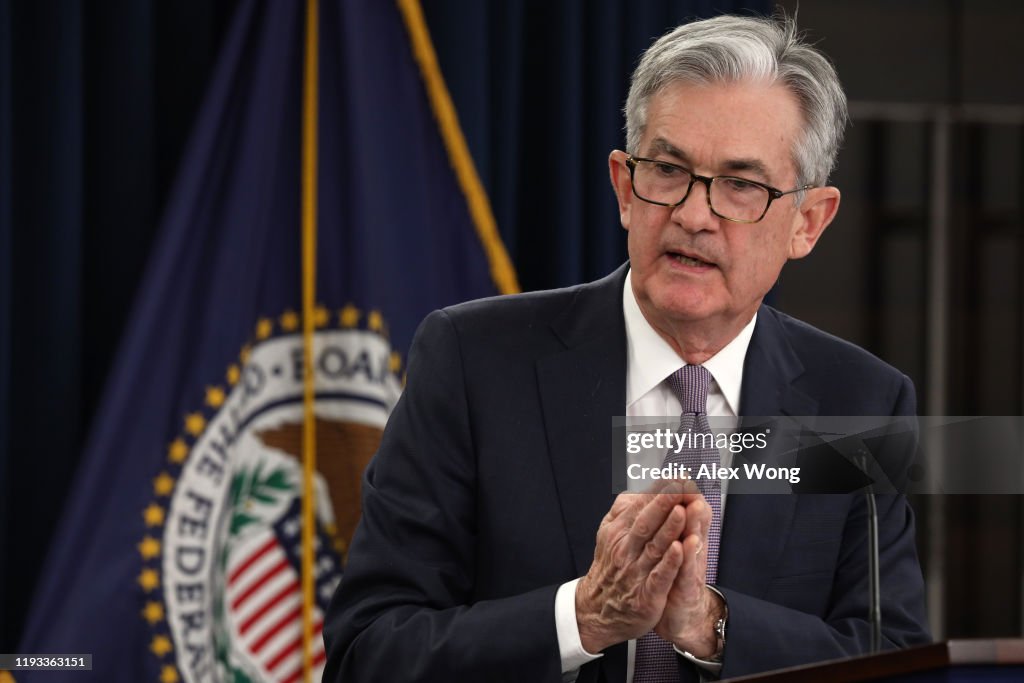 Federal Reserve Chair Jerome Powell Holds News Conference On Interest Rates