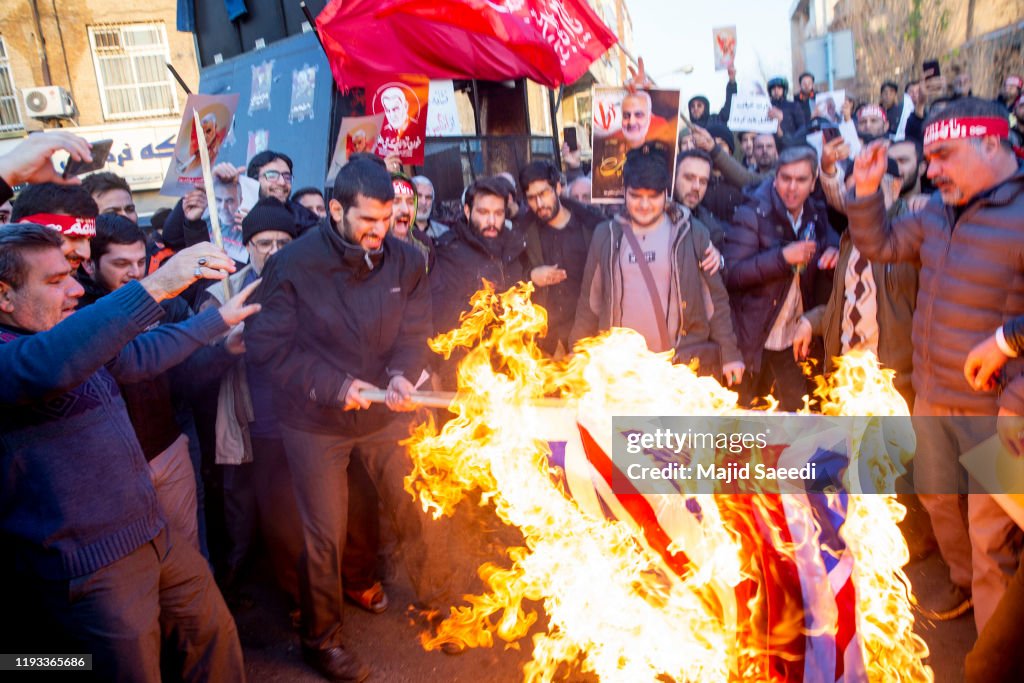 Anti-UK Protests Held Outside British Embassy After British Ambassador Briefly Detained In Tehran