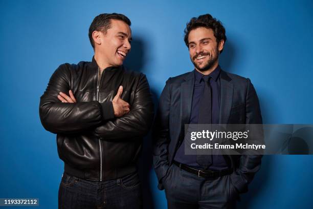 Actor Conrad Ricamora and Jack Falahee of ABC's "How to Get Away with Murder" pose for a portrait during the 2020 Winter TCA at The Langham...