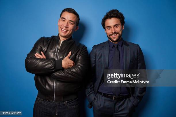Actor Conrad Ricamora and Jack Falahee of ABC's "How to Get Away with Murder" pose for a portrait during the 2020 Winter TCA at The Langham...