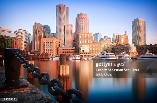 urban dreams - boston seaport stockfoto's en -beelden