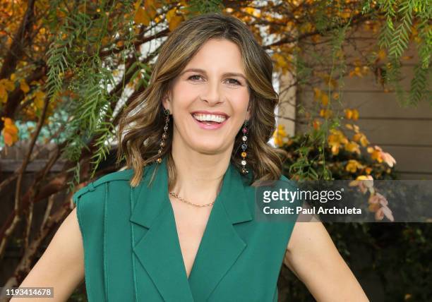 Personality / Chef Candace Nelson visits Hallmark Channel's "Home & Family" at Universal Studios Hollywood on December 11, 2019 in Universal City,...