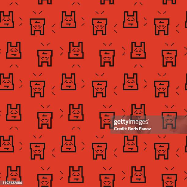 16 Bit Patterns 16 Bit Background - Fotografias e Filmes do Acervo - Getty Images
