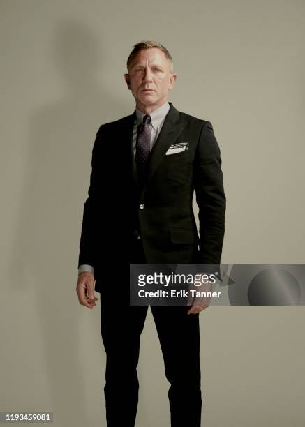 Actor Daniel Craig poses for a portrait at the The National Board Of Review Annual Awards Gala at Cipriani 42nd Street on January 8, 2020 in New York...