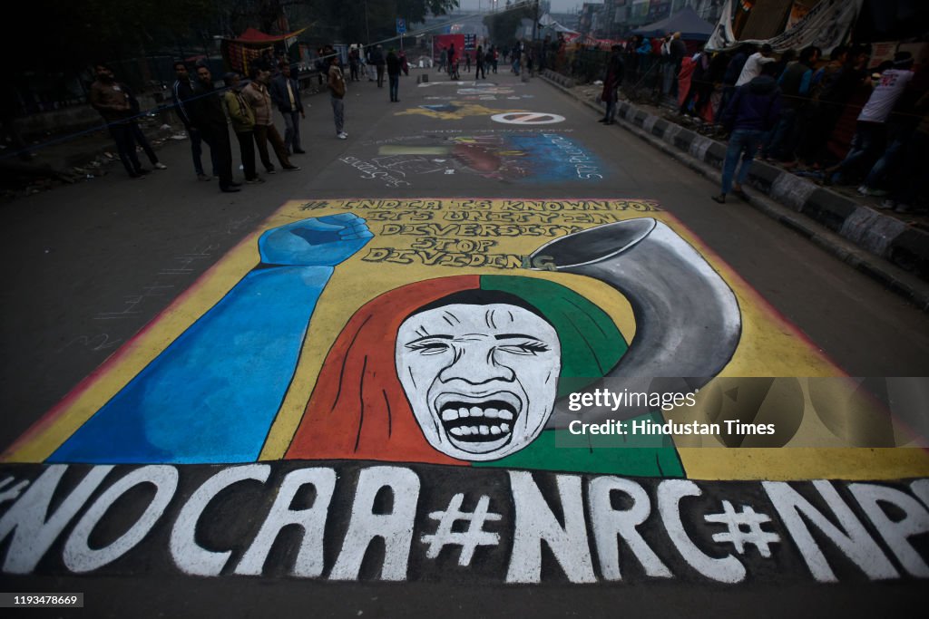 Sit-In Protest Against CAA And NRC At Shaheen Bagh