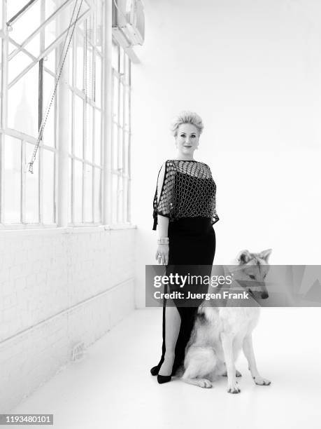 Opera singer Diana Damrau is photographed for Festspielhaus Baden-Baden on December 18, 2016 in New York City.