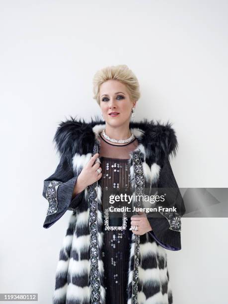 Opera singer Diana Damrau is photographed for Festspielhaus Baden-Baden on December 18, 2016 in New York City.