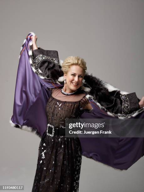 Opera singer Diana Damrau is photographed for Festspielhaus Baden-Baden on December 18, 2016 in New York City.