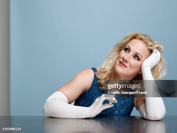 Opera singer Diana Damrau is photographed for Festspielhaus Baden-Baden on December 18, 2016 in New York City.