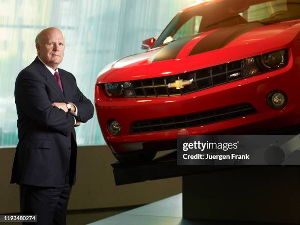 Chairman and CEO of General Motors, Daniel Akerson is photographed for Capital Magazine Germany on August 7, 2011 in Detroit, Michigan.