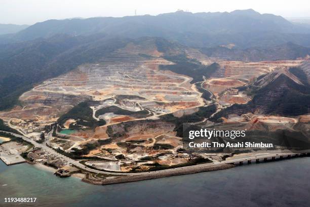 Henoko Project Henoko Photos and Premium High Res Pictures - Getty Images