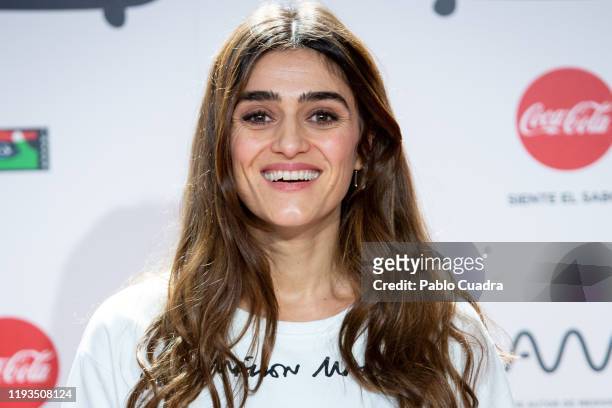 Spanish actress Olivia Molina attends 'La Valla' photocall at La Paz Cinema on December 11, 2019 in Madrid, Spain.