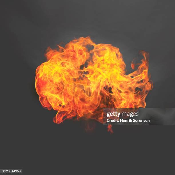 stilllife of fireball - fire ball stock pictures, royalty-free photos & images