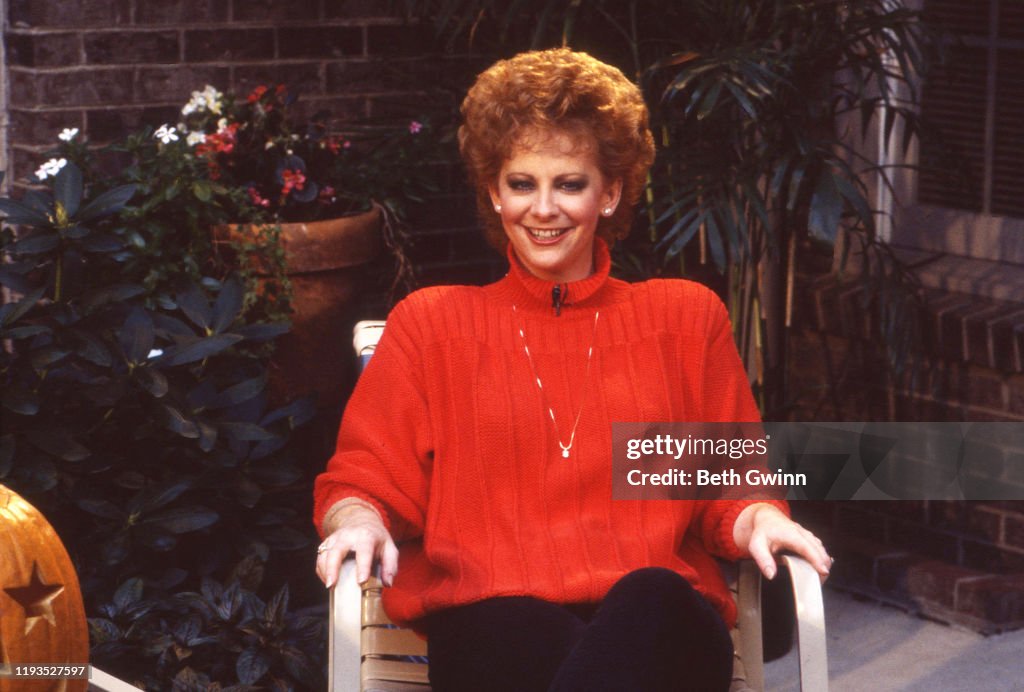Reba McEntire poses for camera