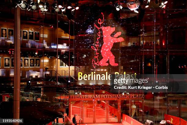 General view of the Berlinale Palast during the 69th Berlin International Film Festival on February 11, 2019 in Berlin, Germany.