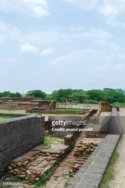 lothal - 3rd century bc, harappan civilization, archaeological site, gujarat, india - archaeology stock pictures, royalty-free photos & images