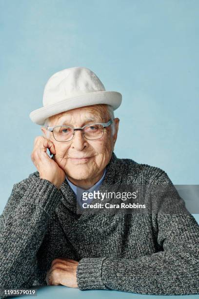 Norman Lear of Pop TV's 'One Day At A Time' poses for a portrait during the 2020 Winter TCA at The Langham Huntington, Pasadena on January 13, 2020...