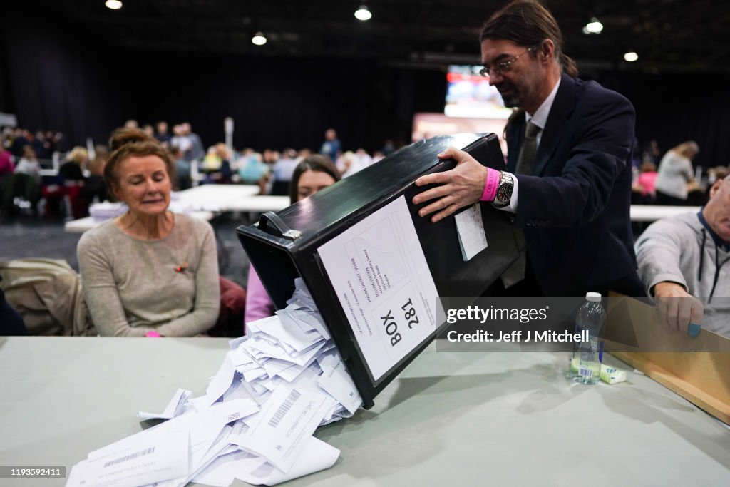 Glasgow Constituencies Count And Declaration