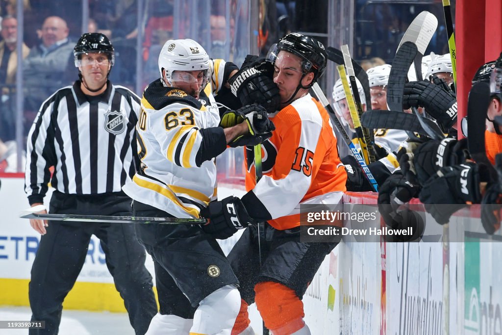 Boston Bruins v Philadelphia Flyers