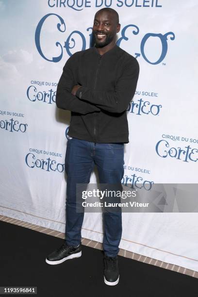 Ladji Doucouré attends the "Corte" Cirque Du Soleil Show at Hotel Accor Arena Bercy on December 12, 2019 in Paris, France.