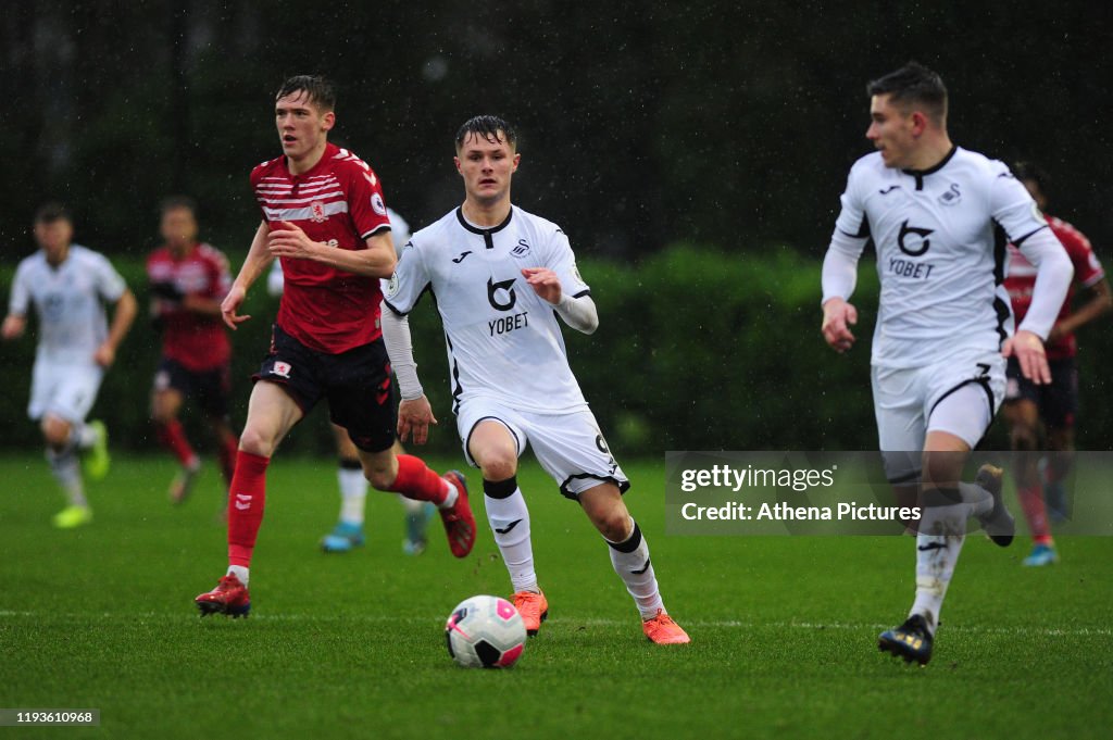 Swansea City v Middlesbrough FC - Premier League 2