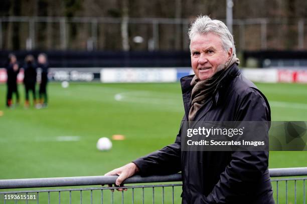 Guus Hiddink during the Training PSV at the PSV Campus De Herdgang on January 14, 2020 in Eindhoven Spain