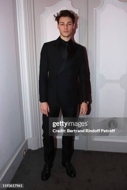 Star Dancer Hugo Marchand attends the Annual Charity Dinner hosted by the AEM Association Children of the World for Rwanda AIn on December 12, 2019...