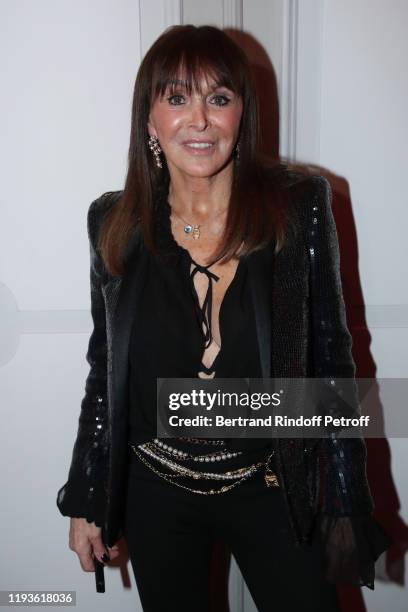 Babeth Djian attends the Annual Charity Dinner hosted by the AEM Association Children of the World for Rwanda AIn on December 12, 2019 in Paris,...