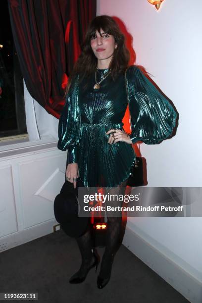 Lou Doillon attends the Annual Charity Dinner hosted by the AEM Association Children of the World for Rwanda AIn on December 12, 2019 in Paris,...