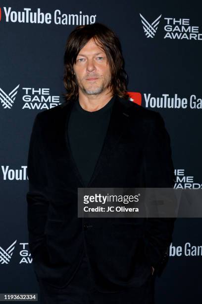 Norman Reedus attends The Game Awards 2019 at Microsoft Theater on December 12, 2019 in Los Angeles, California.